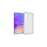Canpay Samsung Galaxy A35 ile Uyumlu Airbag Köşe Korumalı Antişok Silikon Kılıf, Şeffaf