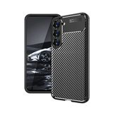 Canpay Samsung Galaxy S23 Plus Uyumlu Kılıf Legion Series, Kamera Koruma Çıkıntılı Esnek Silikon Karbon Tasarım
