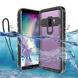 Canpay Samsung Galaxy S9 Plus Kılıf (2Mtr) Su Geçirmez Tıpalı Kapak Waterproof 360 Full Body Protective Case