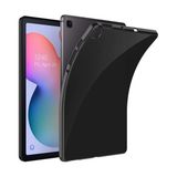 Canpay Samsung Galaxy Tab S6 Lite P610 Tablet Kılıf Transparent Soft Clear Yumuşak Case - Siyah