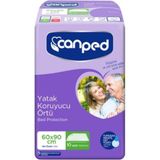 Canped 2'li Canped Yatak Örtüsü 10'lu 60x90 - Standart