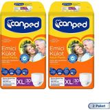 Canped 2x30 60'lı Emici Külot XLarge Hasta Bezi