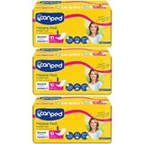 Canped 3 Paket Lohusa Pedi Normal/Orta (M-Medium) Beden 30 Adet Rahatlık Ve Koruma