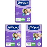 Canped 30'lu Yatak Koruyucu 60x90 90 Adet 3 Paket - Medium 60 - 70 Kg