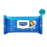 Canped 48 Yaprak Xl 18 Li Set Plastik Kapaklı Yetişkin Vücut Perine Temizleme Islak Mendil Havlu