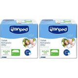 Canped 60x90 cm 2x30 60 Adet Yatak Koruyucu Örtü