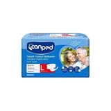 Canped Bel Bantlı Tekstil Yüzey Large-Büyük Boy 30 Adet Yetişkin Hasta Bezi