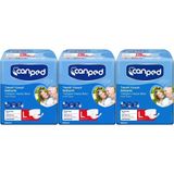 Canped Bel Bantlı Tekstil Yüzey Large-Büyük Boy 3x14 Adet Yetişkin Hasta Bezi