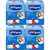 Canped Bel Bantlı Tekstil Yüzey Large-Büyük Boy 56 Adet Yetişkin Hasta Bezi
