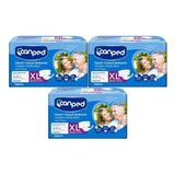 Canped Bel Bantlı Tekstil Yüzey XLarge Extra Büyük Boy 3x30 Adet Yetişkin Hasta Bezi