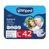 Canped Belbantlı Gece Large Night 14x3 42 Adet Hasta Bezi
