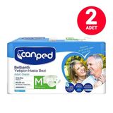 Canped Belbantlı Polietilen Orta 85-125 cm 2 Paket 60 Adet Hasta Bezi