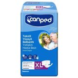Canped Belbantlı Tekstil Hasta Bezi, Extra Large