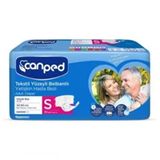 Canped Belbantlı Tekstil Yüzeyli Küçük 30 Adet Hasta Bezi