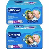 Canped Belbantlı Yetişkin Hasta Bezi XLarge Ekstra Büyük Tekstil Yüzey 46 Adet