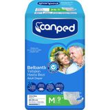 Canped Belbantlı Yetişkin M Beden 2x9 Hasta Bezi