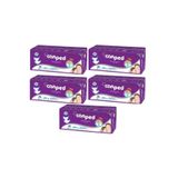 Canped Çocuklar İçin Hasta Bezi, Bel Bantlı, Tekstil Yüzeyli, XS, 150 Adet (5'li Paket)