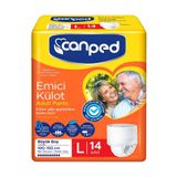 Canped Emici Külot Büyük L, 14 Adet, 100-150 cm Bel Ölçüsü