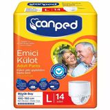 Canped Emici Külot Büyük L Large 14 Adet Hasta Bezi 110-150 CM