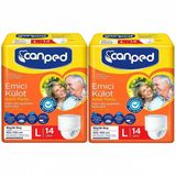 Canped Emici Külot Büyük L Large 28 Adet Hasta Bezi 110-150 CM
