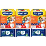 Canped Emici Külot Büyük L (Large) 42 Adet Hasta Bezi - Temizleme Havlusu 6 Lı Set