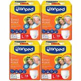 Canped Emici Külot Büyük L Large 56 Adet Hasta Bezi 110-150 CM