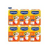 Canped Emici Külot Hasta Bezi, Büyük Boy, 110-150 cm, 48 Adet (6 Paket)