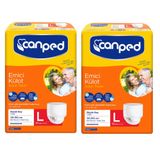 CANPED EMİCİ KÜLOT HASTA BEZİ BÜYÜK-LARGE TEKLİ 8 Adet