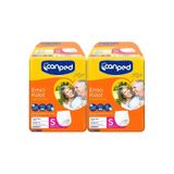 Canped Emici Külot Hasta Bezi S Küçük, 60-90 cm Bel Ölçüsü, 18 Adet (2PK*9)