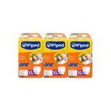Canped Emici Külot Hasta Bezi XL, Ekstra Büyük Boy, 130-170 cm Bel Ölçüsü, 21 Adet (3PK*7)