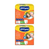 Canped Emici Külot, M Beden, 85-125 cm, 2 Paket 18 Adet