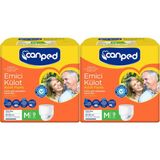 Canped Emici Külot M Beden Orta 2x9 18 Adet Yetişkin Hasta Bezi