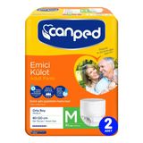 Canped Emici Külot Orta M 2 Paket 60 Adet 85-125 cm Hasta Bezi