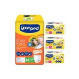 Canped Emici Külot Orta M-Medium 24 Adet + 3 Adet Mesane Pedi Normal