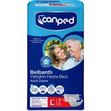 Canped Gece Eko L-Large Beden 28 Adet Belbantlı Hasta Bezi