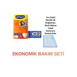 Canped Hasta Bakım Seti L Bdn 24Lü Hasta Bezi Emci Külot + 10’Lu Yatak Kryc+ 48’Li Vücut Tmzlm Hvls