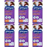 Canped Kids Tekstil Yüzeyli 4-7 Yaş 17-30 kg 54 Adet Külot Bez