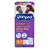 Canped Kids Tekstil Yüzeyli 4-7 Yaş 17-30 kg 9 Adet Külot Bez