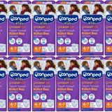 Canped Kids Tekstil Yüzeyli 4-7 Yaş 17-30 kg 96 Adet Külot Bez
