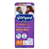 Canped Kids Tekstil Yüzeyli 4-7 Yaş Külot Bez