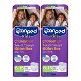 Canped Kids Tekstil Yüzeyli 8-15 Yaş 27-57 kg 16 Adet Külot Bez