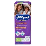 Canped Kids Tekstil Yüzeyli 8-15 Yaş Külot Bez