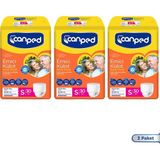 Canped Küçük Boy Emici Külot 50-90 cm 90 Adet Kadınlar İçin Yumuşak ve Nefes Alan Tasarım