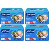 Canped L-Büyük Boy Yetişkin Hasta Bezi 120 Adet 30'lu x 4 Paket Tekstil Yüzeyli Belbantlı