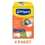 Canped M 4x24 Adet Emici Külot Yetişkin Hasta Bezi