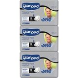 Canped Mesane Pedi Erkek 36 Adet - Beyaz