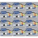 Canped Mesane Pedi Erkek Anatomik Yapı ile 12 Paket 144 Adet Beyaz Renkli