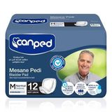 Canped Mesane Pedi Erkek, M Beden, Normal, 12 Adet