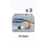 Canped Mesane Pedi Erkeklere Özel 12'li X 2