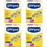 Canped Mesane Pedi L (Yoğun) 20'li x 4 Paket